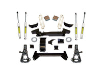 Superlift 01-10 Chevy Silv/GMC Sierra 2500HD/3500 4WD 6in Lift Kit - Knuckle Kit w/ Superlift Shocks - Mammoth Racing -