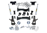 Superlift 07-16 Chevy Silv/GMC Sierra 4WD w/ Cast Steel Control Arms 8in Lift Kit w/ SLF Rear Shocks - Mammoth Racing -