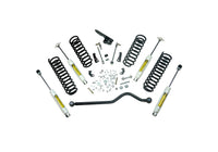 Superlift 07-18 Jeep Wrangler JK 2 Door 4in Lift Kit w/ Fox Shocks - Mammoth Racing -