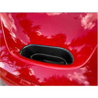 Dry Carbon Fiber Hood Air Guide Trim for Ferrari F8