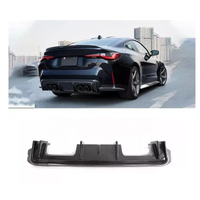 Carbon Fiber 3D Style Rear Diffuser Corner Extensions for BMW G80 M3 G82 M4