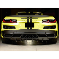Dry Carbon Fiber Rear Diffuser for Chevrolet Corvette C8 Z06 ZR1