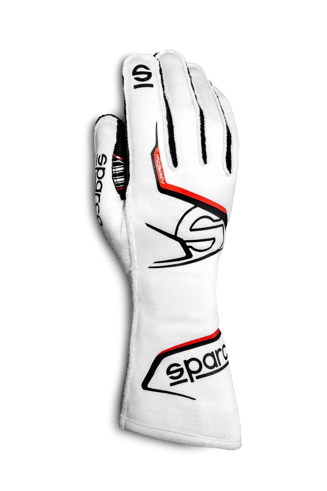 Sparco Glove Lap 11 White/Black - My Store