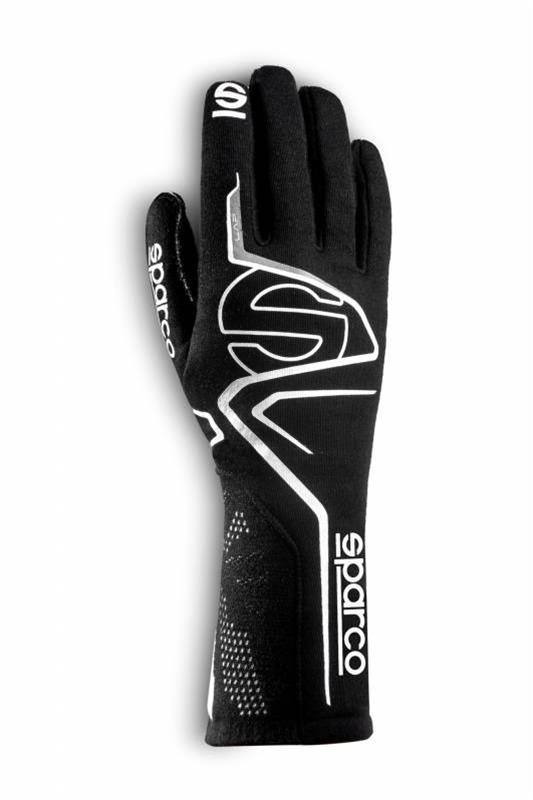 Sparco Glove Lap 13 Black/ White - My Store
