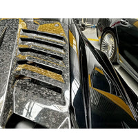 STO Style Carbon Fiber Engine Hood for Lamborghini Huracan LP580 LP610 EVO