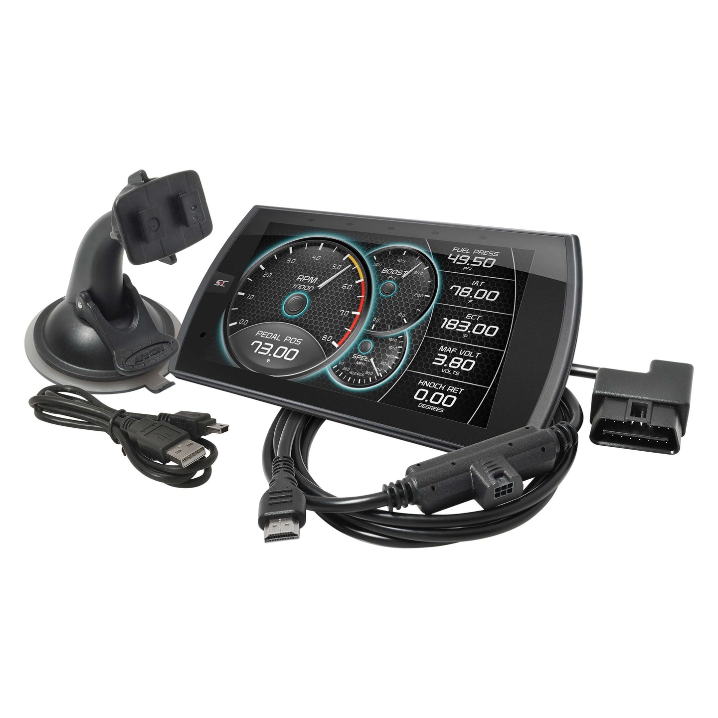 Superchips 30601 Dashpaq+ Programmer; For Dodge/Ram Gas Vehicles Up To 2014; Incl. Programmer/Touch On Dash Monitor/Dash Mount/Cable - My Store