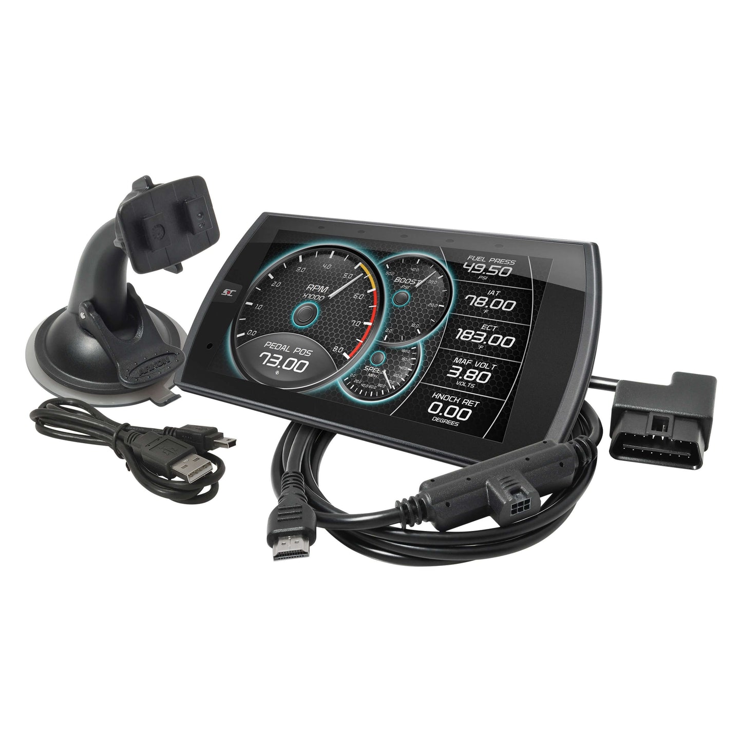 Superchips 30601 Dashpaq+ Programmer; For Dodge/Ram Gas Vehicles Up To 2014; Incl. Programmer/Touch On Dash Monitor/Dash Mount/Cable - My Store
