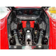 Dry Carbon Fiber Engine Bay Trim Cover for Ferrari 488 GTB