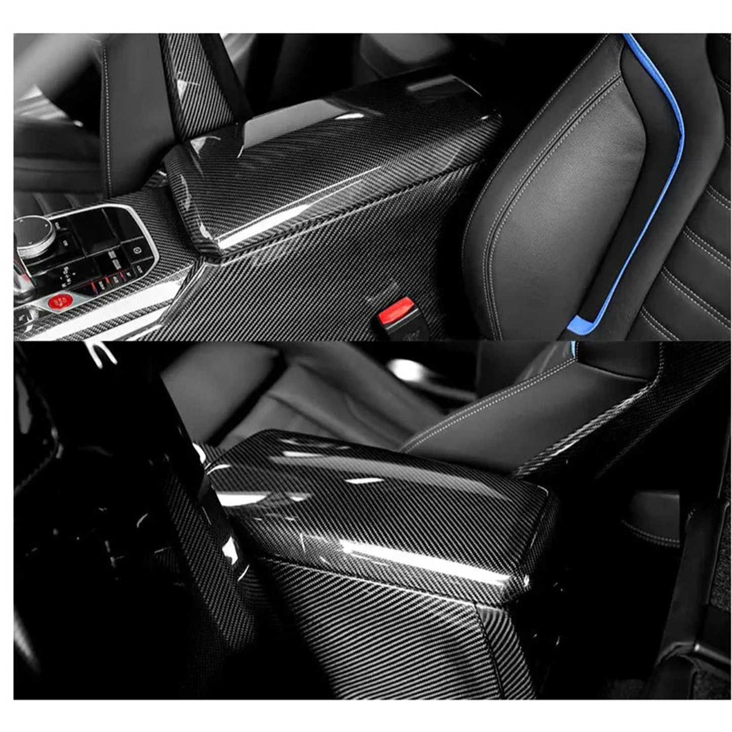 Prepreg Carbon Fiber Full Interior Panel Cover Kit for BMW G87 M2 G80 G81 M3 G82 M4 M440i