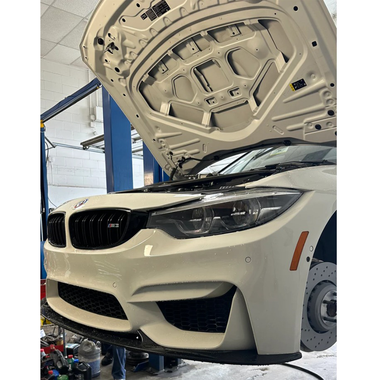 GT4 Style Carbon Fiber Front Lip for BMW F80 M3 F82 F83 M4