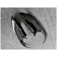 N Style Carbon Fiber Rear Fog Tail Light Surround Cover for Ferrari 488 GTB / Spider
