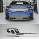 Prepreg Carbon Fiber FD Style Rear Diffuser for BMW G80 M3 G82 M4