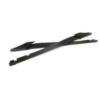 Carbon Fiber Side Skirt Extensions for Ferrari 488