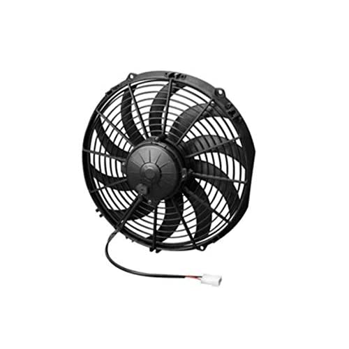 Spal 30102030 Pusher Fan (12In High Performance ; Curved Blade; For Use W/ 30Amp Fuse @ 13v) - My Store