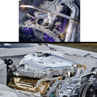 Rare Aluminum Coil Valve Cover Plate Set For Nissan 350Z Infiniti G35 VQ35 Z33 Fairlady