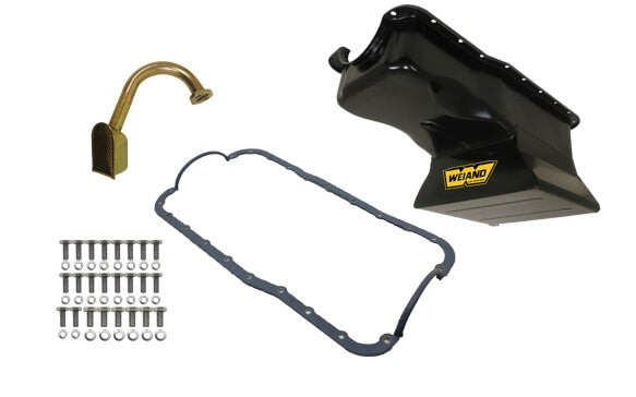 Weiand 5024wnd Drag Racing Oil Pan For Use w/1965-1987 Small Block Ford 7 Quart - My Store