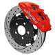 Wilwood 03-05 Dodge Neon Srt-4 Forged Dynapro 6 Big Brake Front Brake Kit 12.19 - Red - My Store