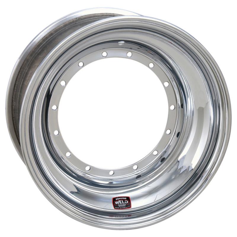 Weld Sprint Direct Mount 15x9 / 5x9.75 BP / 4in. BS Polished Assembly - No Beadlock / 6-Dzus Cover - Mammoth Racing -