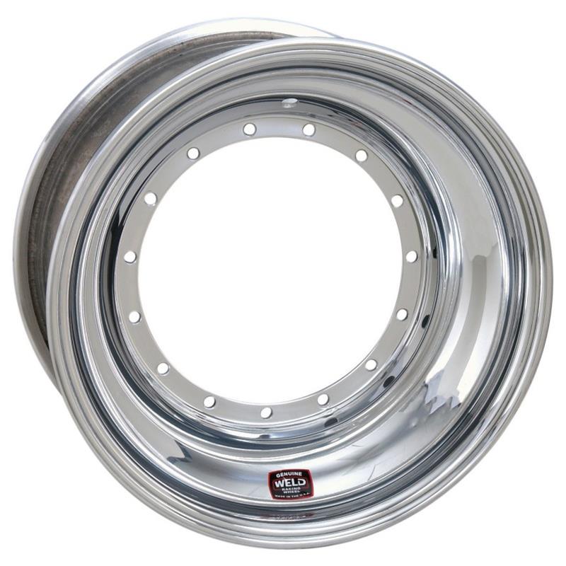 Weld Sprint Direct Mount 15x8 / 5x9.75 BP / 3in. BS Black Assembly - No Beadlock - Mammoth Racing -