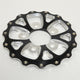 Weld V-Series Replacement Rear Center Section (For 15/16in Wheels) 5x4.5 - Black - Mammoth Racing -