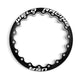 Weld Double Beadlock Ring 16in. / 18-Hole Drag Ultra Lite - Black - Mammoth Racing -
