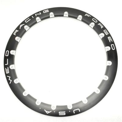 Weld Double Beadlock Ring 15in. / 20-Hole M/T 13.25in. 1 Ring - Polished - Mammoth Racing -