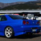 Carbon Fiber GT Rear Wing Spoiler for Nissan Skyline R34 GTR GTT GT