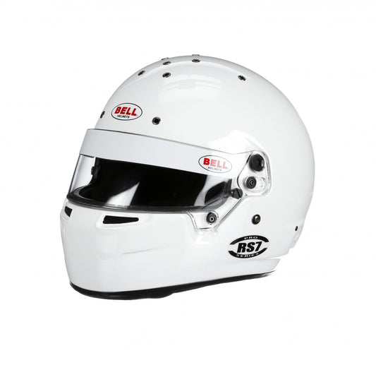 Bell RS7 Racing Helmet White 54 cm SA2015 - My Store